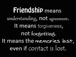 Friendship Quotes about Memories