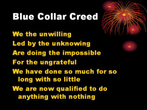 Quotes About Blue Collar Workers