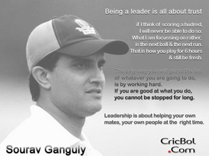 Sourav Ganguly is considered the best cricket captain Indian cricket ...