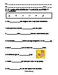 consonant l blends these worksheets have students fill in consonant l ...