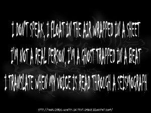 Bad Meets Evil - Eminem Song Lyric Quote in Text Image