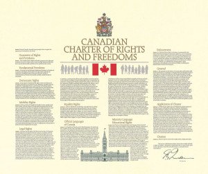 Mr. Cotler also reflects on the Charter ‘s role in fostering a sense ...