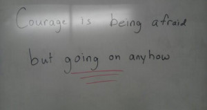 Fear is one of the biggest obstacles to doing anything in life. Fear ...