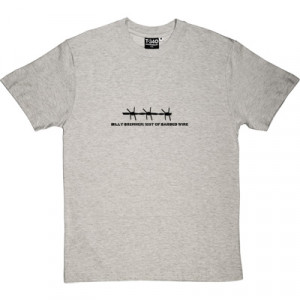 Billy Bremner Barbed Wire Quote Ash Men's T-Shirt