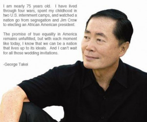 George Takei offers a really nice quote regarding today’s ruling in ...