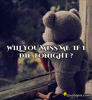 If I Die Tonight Quotes