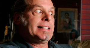 Ted Nugent responds to a question during an interview before a concert ...