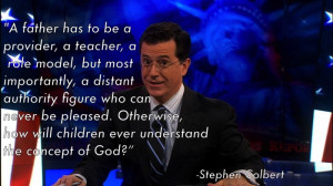 The well-intentioned yet ultimately ignorant host of the Colbert ...