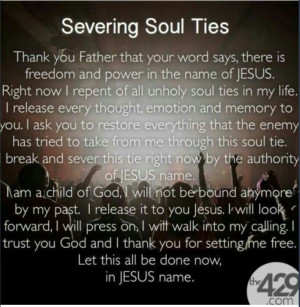 Prayer - Breaking Soul Ties