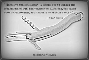 Here's to the corkscrew - a useful key to unlock the storehouse of ...