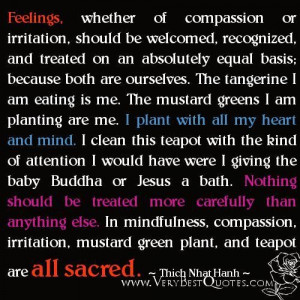 Mindfulness quotes compassion quotes thich nhat hanh quotes