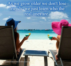As we grow older...