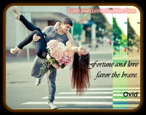 cute love quotes for him cards