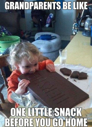 Grandparents be like…