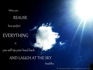love this quote. And I also love clouds. So when this cloud wandered ...