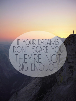 ... scare you, they're not big enough