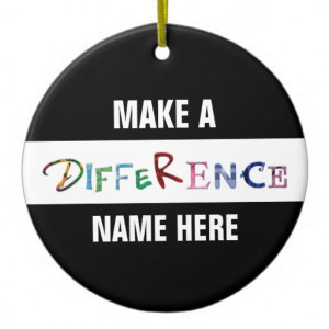 Make a Difference Motivational Quote