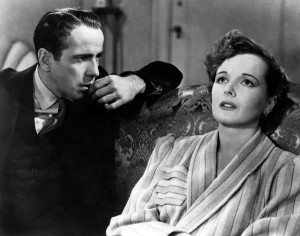 Bogart with Mary Astor in The Maltese Falcon (1941)