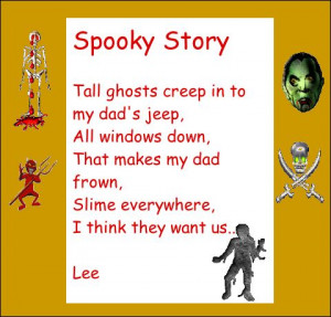 spooky or scary poems