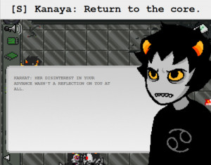 Eridan talks to Karkat when he has quadrant problems, because he knows ...