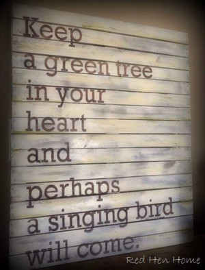 cool bird quote and art