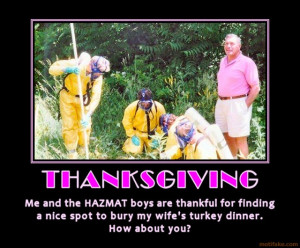 Demotivational Posters Thanksgiving