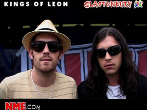 Kings Of Leon At Glastonbury 2008 - NME Archive