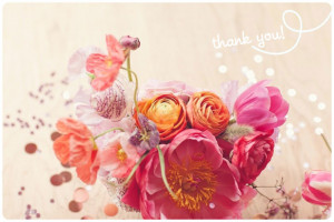 Thank You Flowers Made...