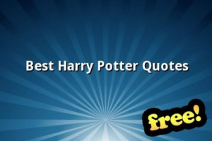Best Harry Potter Quotes Screenshot 1