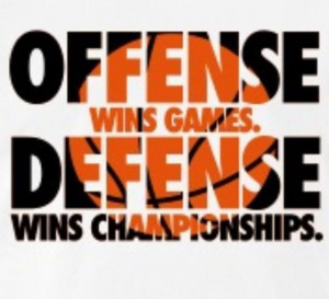 Offense Wins Games Defense Wins Championships Movie Quote