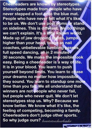 Cheerleading quotes
