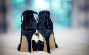 Dark Blue Wedding Shoes