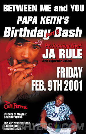 Ja Rule Performing Live at The Chili Pepper in Coconut Grove