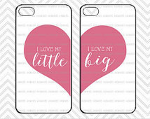 SORORITY Big & Little bff Case / Co llege Sisters Best Friends Pink ...