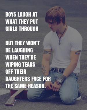 Imagine that, a man who disrespects women, having to see the result of ...