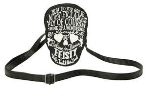 Details about NEW Disney Peter Pan Tinker Bell Skull Quotes Crossbody ...