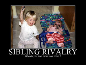 ... Off on There Can Be Only One – Funny Sibling Rivalry (35 Pictures