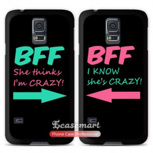 She Is Crazy Best Friend Case For Galaxy S5 mini S4 mini S3 mini Note ...