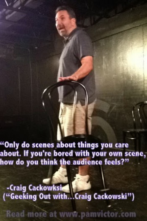 scrumptious improv quotes craig cackowski