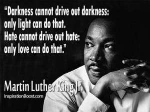 Martin Luther King Jr quote in Quotes & other things