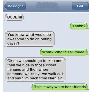 This is why we're best friends Dr. Heckle