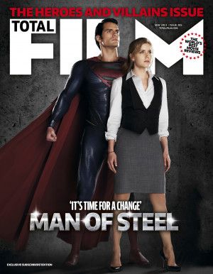 Superman & Lois Lane - Man of Steel Total Film Cover
