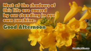 good afternoon quote good afternoon