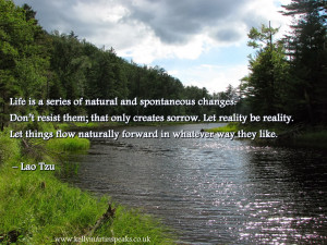 The Flow Of Life Inspirational Quote Lao Tzu
