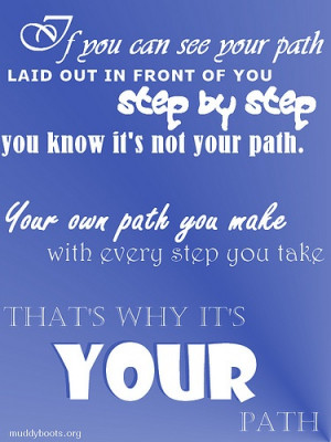 Joseph Campbell quote. This is exactly what I am seeing now. There's ...