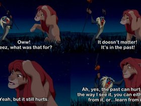 lion king quotes photo: Simba and Rafiki The Lion King b2c81789.jpg