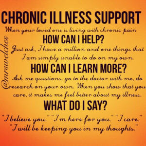 Chronic illness support www.facebook.com/mrswelcheswarriors #spoonie # ...