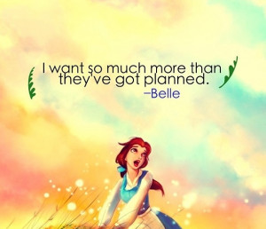 Disney Princess Belle Quotes Disney belle