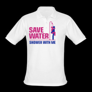 Save Water 3 (2c)++ Polo Shirts