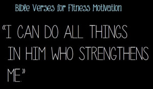 Bible verses for fitness motivation